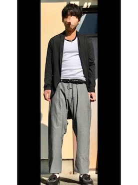 「ROYAL ORDER（ロイヤルオーダー）のアイテム」を使った、なおさん（メンズ・170cm）の冬コーディネート