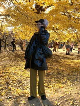 「Ray BEAMS（レイビームス）のアイテム（その他アウター）」を使った、はさん（レディース・157cm）の冬コーディネート