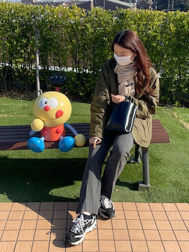 ゆみさん（レディース・161cm）の春コーディネート