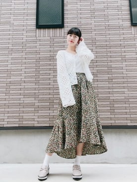 strawberryさん（レディース・160cm）の春コーディネート