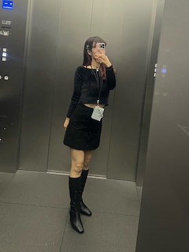 「H&M」｜strawberryさん（レディース・160cm）の秋コーディネート