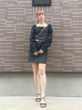 strawberryさん（レディース・160cm）の夏コーディネート