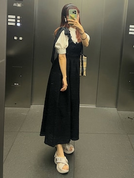 「アイテム（ワンピース/ドレス）」を使った、strawberryさん（レディース・160cm・20代）の夏コーディネート