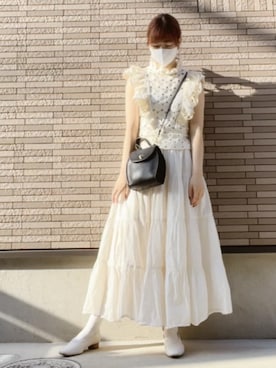 strawberryさん（レディース・160cm）の夏コーディネート