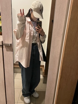 「Bossini（ボッシーニ）のアイテム」を使った、strawberryさん（レディース・160cm）の春コーディネート