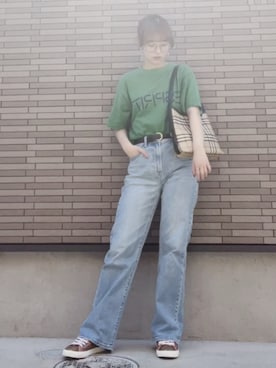 「ESPRIT（エスプリ）のアイテム」を使った、strawberryさん（レディース・160cm）の夏コーディネート