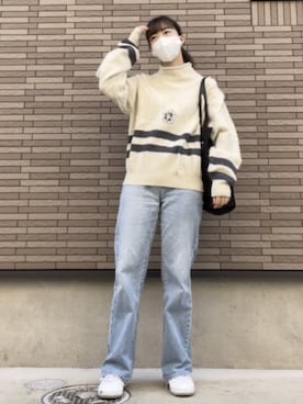 「Y's（ワイズ）のアイテム（バッグ）」を使った、strawberryさん（レディース・160cm）の秋コーディネート