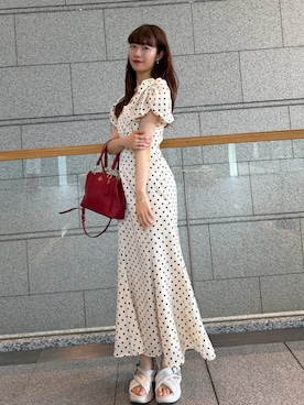 「COACH（コーチ）のアイテム」を使った、strawberryさん（レディース・160cm）の夏コーディネート