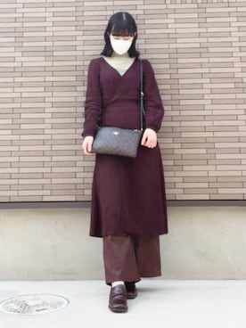 「ピスタチオ」｜「アイテム（その他トップス）」を使った、strawberryさん（レディース・160cm）の春コーディネート