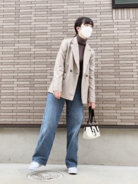 strawberryさん（レディース・160cm）の春コーディネート