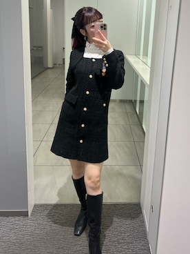 「アイテム（ワンピース）」を使った、strawberryさん（レディース・160cm・20代）の冬コーディネート