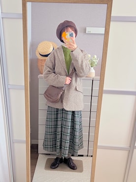 「REGAL（リーガル）のアイテム」を使った、はるはるさん（レディース・158cm）の冬コーディネート