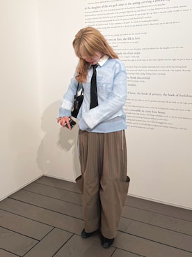 「Lutim by u（ルチバイユー）のアイテム」を使った、R I K Oさん（レディース・161cm）の春コーディネート