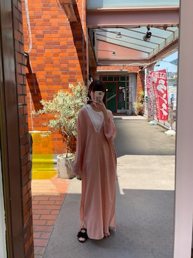 「アイテム（ワンピース/ドレス）」を使った、sachiさん（レディース・163cm・20代）の秋コーディネート