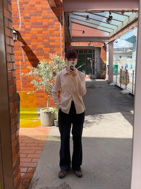 「Steven Alan（スティーブンアラン）のアイテム」を使った、sachiさん（レディース・163cm）の秋コーディネート