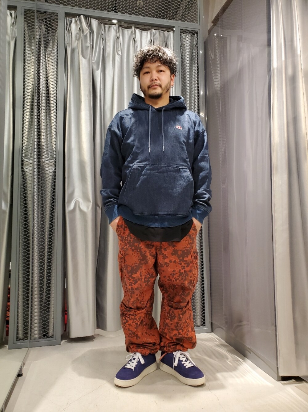 DIESEL ディーゼルdenim cargo pants NCT テヨン着用 DIESEL ディーゼルdenim cargo pants NCT テヨン着用 diesel