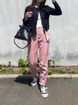 「マルジェラ」｜「アイテム（その他）」を使った、sakiさん（レディース・159cm）の春コーディネート