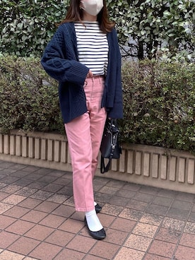 「マルジェラ」｜「アイテム（その他）」を使った、sakiさん（レディース・159cm）の春コーディネート