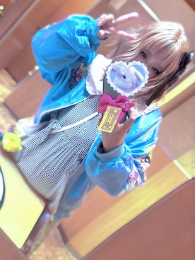 「アイテム（スカジャン）」を使った、Tempakuさん（レディース・150cm）の冬コーディネート