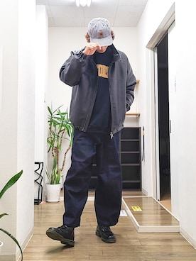 「417 EDIFICE（フォーワンセブンエディフィス）のアイテム（ブルゾン）」を使った、Daiさん（メンズ・183cm）の春コーディネート