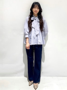 「MINIMUM（ミニマム）のアイテム（ワンピース/ドレス）」を使った、Kさん（レディース・162cm）の春コーディネート