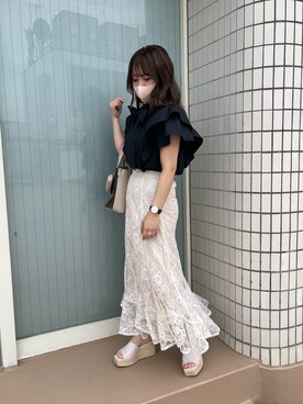 Chinamiさん（レディース・155cm）の春コーディネート