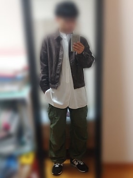 「SEEALL（シーオール）のアイテム（シャツ/ブラウス）」を使った、ピローさん（メンズ・170cm）の夏コーディネート