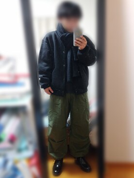 ピローさん(メンズ・170cm)の冬コーディネート