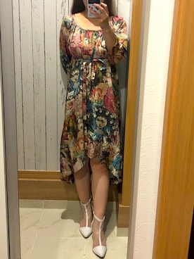 「あちゃちゅむ」｜♡indigolovE♡さん（レディース・152cm）の春コーディネート