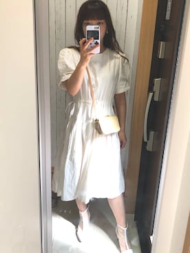 「En serio TOKYO（エンソリオトーキョー）のアイテム」を使った、♡indigolovE♡さん（レディース・152cm）の夏コーディネート