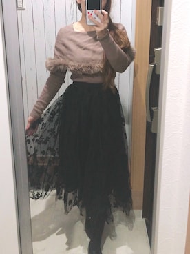 ♡indigolovE♡さん（レディース・152cm）の冬コーディネート