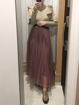 ♡indigolovE♡さん（レディース・152cm）の冬コーディネート