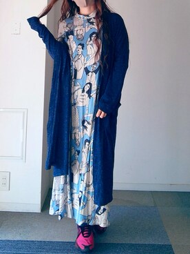 「MONKI」｜♡indigolovE♡さん（レディース・152cm）の秋コーディネート