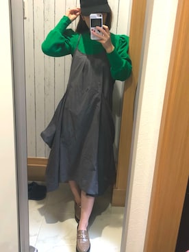 「glimmer（グリマー）のアイテム」を使った、♡indigolovE♡さん（レディース・152cm）の春コーディネート