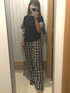 「あちゃちゅむ」｜♡indigolovE♡さん（レディース・152cm）の夏コーディネート