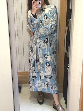 「MONKI」｜♡indigolovE♡さん（レディース・152cm）の春コーディネート