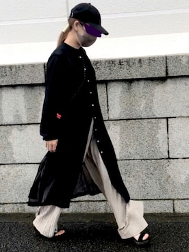 「MONKI（モンキ）のアイテム（トップス）」を使った、♡indigolovE♡さん（レディース・152cm）の秋コーディネート