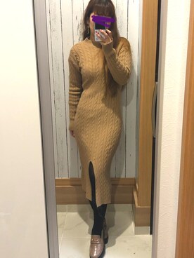 ♡indigolovE♡さん（レディース・152cm）の冬コーディネート