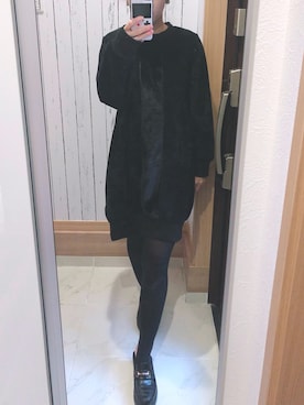 「garcon la raison（ギャルソン・ラ・レゾン）のアイテム」を使った、♡indigolovE♡さん（レディース・152cm）の冬コーディネート
