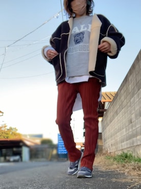 「NB1500」｜y_yさん（レディース・160cm）の冬コーディネート