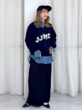 「アイテム（パンプス）」を使った、maiさん（レディース・161cm）の冬コーディネート