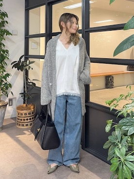 「upperhights（アッパーハイツ）のアイテム」を使った、maiさん（レディース・161cm）の秋コーディネート