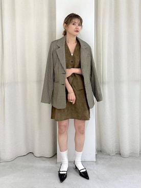 maiさん（レディース・161cm）の秋コーディネート