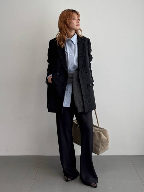 セール】ECOウールツイルダブルジャケット（テーラードジャケット