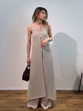 「MOHI（モヒ）のアイテム」を使った、maiさん（レディース・161cm）の夏コーディネート