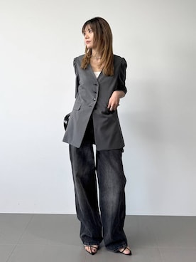 「Tony Bianco（トニービアンコ）のアイテム」を使った、maiさん（レディース・161cm）の春コーディネート