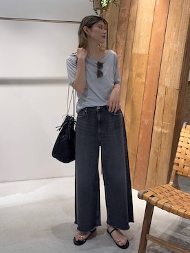 「BABYLONE（バビロン）のアイテム」を使った、maiさん（レディース・161cm）の夏コーディネート