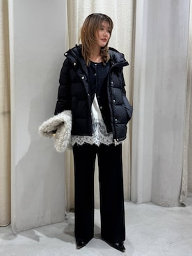 「BABYLONE（バビロン）のアイテム」を使った、maiさん（レディース・161cm）の秋コーディネート