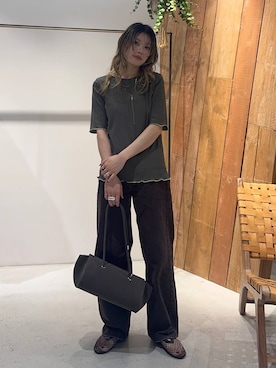 「BABYLONE（バビロン）のアイテム」を使った、maiさん（レディース・161cm）の夏コーディネート