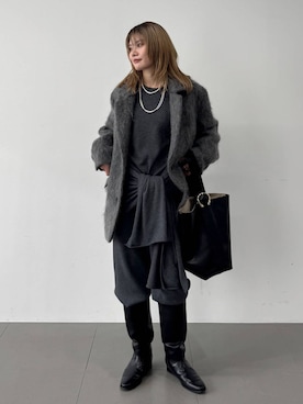 maiさん（レディース・161cm）の冬コーディネート